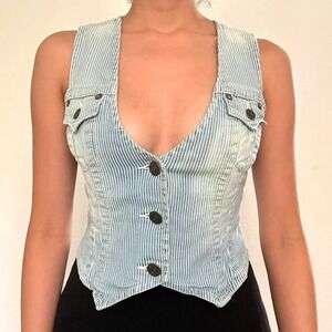 Vintage True Religion Denim Vest